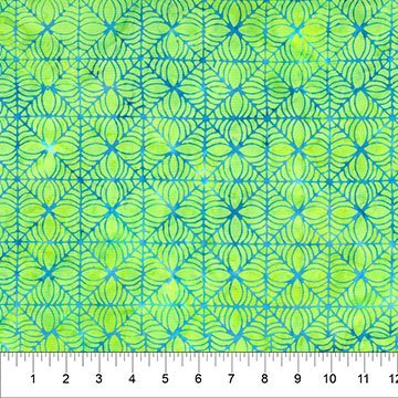 Happy Haunting - Spider Web Teal 45" wide fabric per yard - Choice FabricsFFDS-83709-63 15
