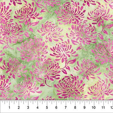 Floral Tapestry - Water Lillies Sunshine 45" wide fabric per yard - Choice FabricsFFDS-83800-51 15