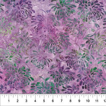 Floral Tapestry - Water Lillies Violet 45" wide fabric per yard - Choice FabricsFFDS-83800-83 15
