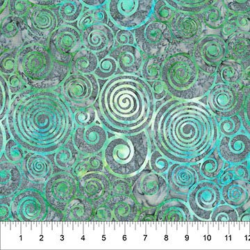 Abstraction - Swirls Smoke 45" wide fabric per yard - Choice FabricsFFDS-83814-92 15