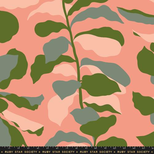 Calathea Light Melon Cotton 108" Wideback Fabric Per Yard - Choice FabricsRS5189-11