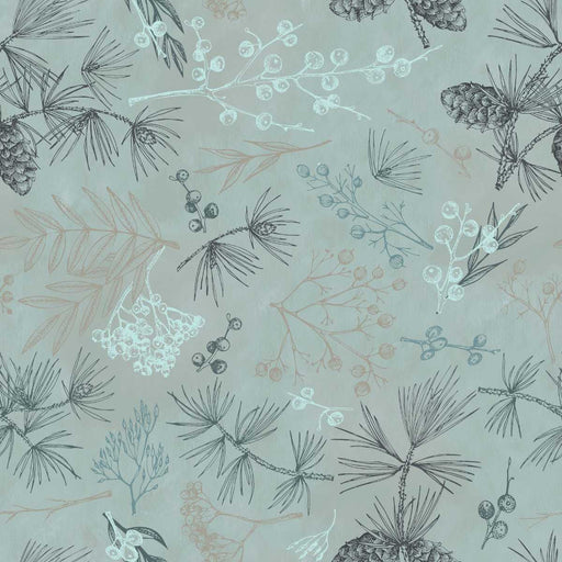 Mint Tree Bits 108" Wide Cotton Fabric Per Yard - Choice FabricsE-GOODNAT108-8857-78