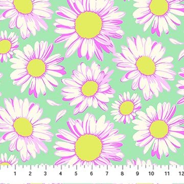 Daily Crush Sunshine Daisies Sky 44"/45" Fabric Per Yard - Choice Fabrics91281-60