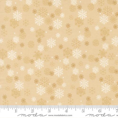Holiday Cheer Natural Snow Flurry 44"/45" Cotton Fabric Per Yard - Choice Fabrics20976-11