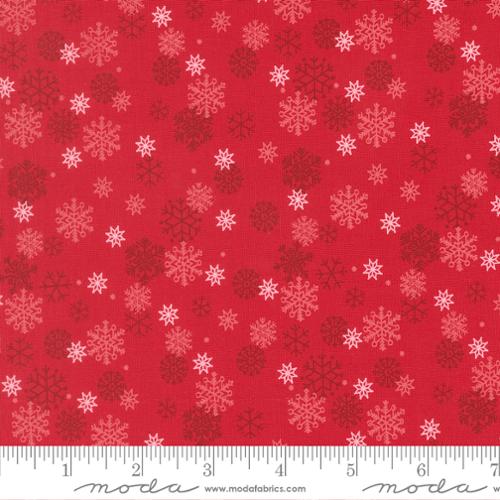 Holiday Cheer Poinsettia Snow Flurry 44"/45" Cotton Fabric Per Yard - Choice Fabrics20976-17