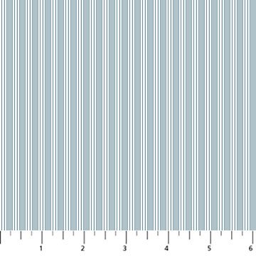 FIGO Fabric NEST Aqua Cotton 44"/45" Fabric Per Yard - Choice Fabrics92103-41