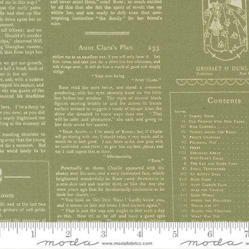 True Love Alcott Text Fern 44"/45" Cotton Fabric Per Yard - Choice Fabrics5263-15