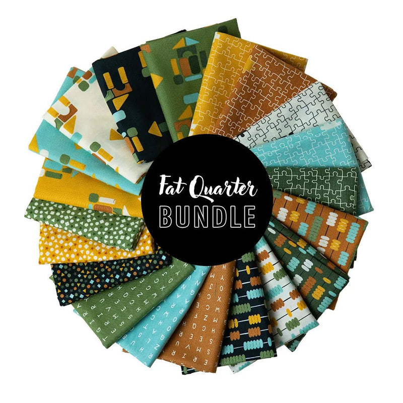 ABC XYZ Fat Quarter Bundle - Set of 20 - Choice FabricsFab-Bundle-Q