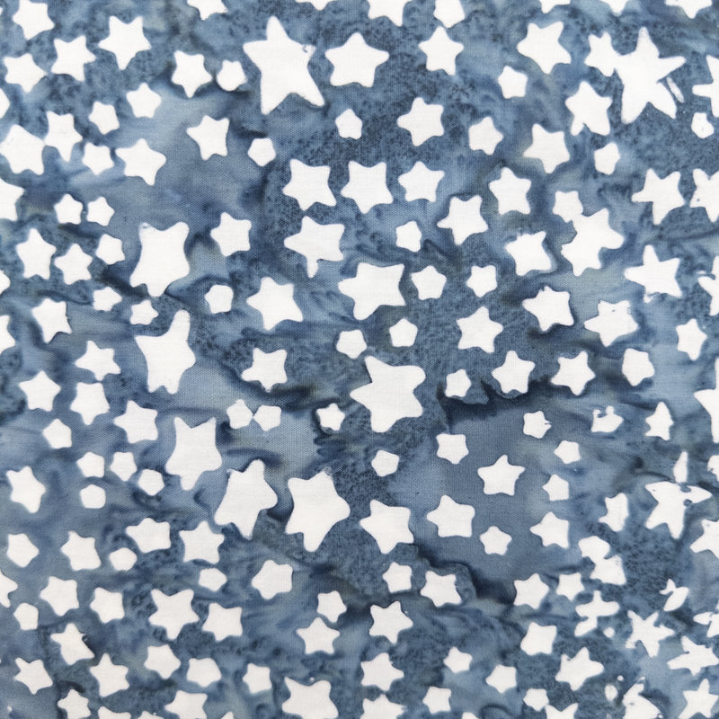 ARCTIC FUN Stars - Stormy Weather 45" wide fabric per yard