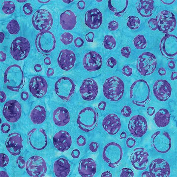 Aqua Bubble Celebration Cotton 44/45 Fabric Per Yard - Choice Fabrics83521-62