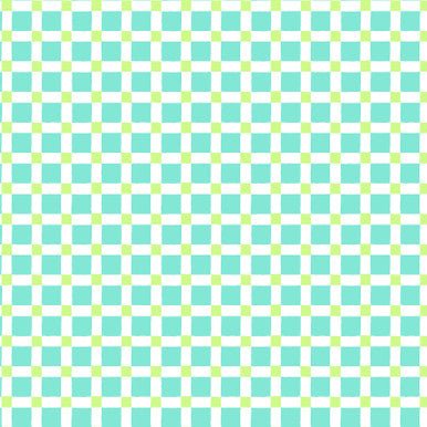 Aqua/Kiwi Hopscotch Colorblock Party 43/44" Cotton Fabric Per Yard - Choice FabricsMAS11141-QG