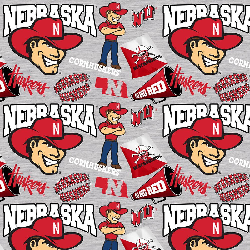 Nebraska Cornhuskers - Mascot - Choice Fabrics1164-NEBRASKA