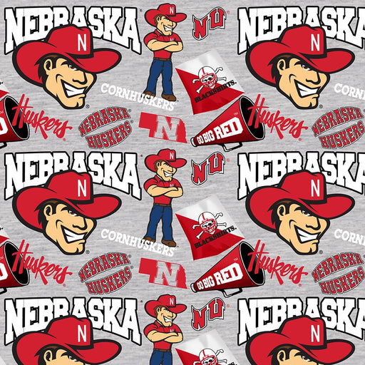 Nebraska Cornhuskers - Mascot - Choice Fabrics1164-NEBRASKA