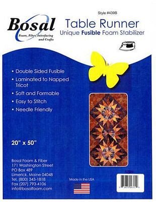 Bosal In-R-Form Fusible Table Runner Stabilizer 20 x 50 in - Choice FabricsBOS439B