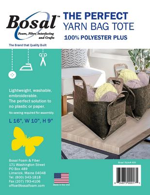Bosal Perfect Yarn Bag Tote - Choice FabricsBOS499