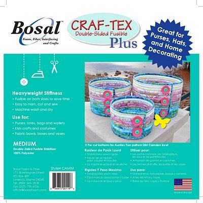 Bosal Craf-Tex Plus Bowl Bottoms - Medium (2 Pack) - Choice FabricsBOSCAMM