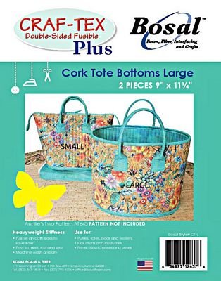 Bosal Craf-Tex Plus Tote Bottoms - Large (2 Pack) - Choice FabricsBOSCT-L