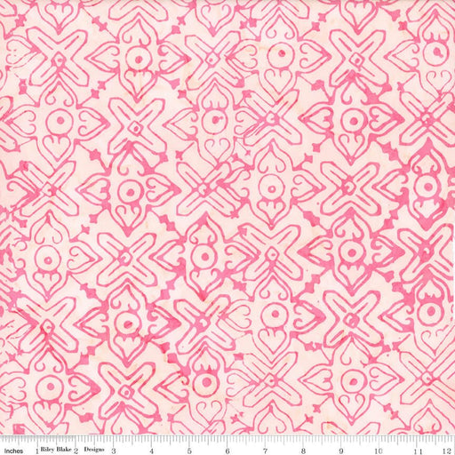 Love Punch Batiks - Piggy Pink - Choice FabricsBT23491-191