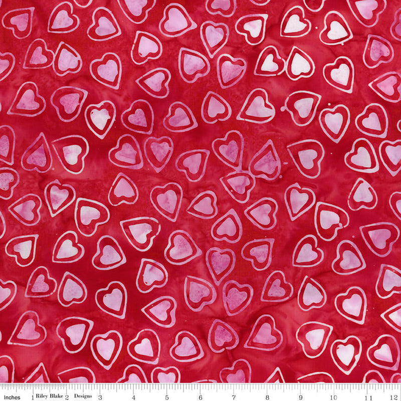 Love Punch Batiks - Candy Riot - Red (3-Yard Pack)