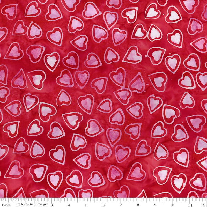 Love Punch Batiks - Candy Riot - Red - Choice FabricsBT23492-224