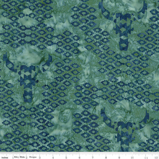Places You'll Go - Western Reflections Batiks - Aegean - Choice FabricsBT23501-276