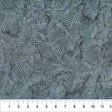 Banyan Dark Gray Hexies Neutral Cotton 44"/45" Fabric Per Yard - Choice Fabrics81700-94