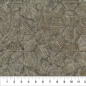 Banyan Earth Hexies Neutral Cotton 44"/45" Fabric Per Yard - Choice Fabrics81700-35
