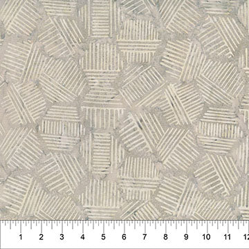 Banyan Mushroom Hexies Neutral Cotton 44"/45" Fabric Per Yard - Choice Fabrics81700-33