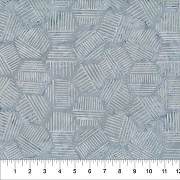Banyan Smoke Hexies Neutral Cotton 44"/45" Fabric Per Yard - Choice Fabrics81700-93