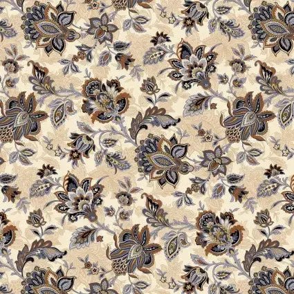 Beige Footstool Cotton Wideback Fabric Per Yard - Choice FabricsBEN-17014W-70