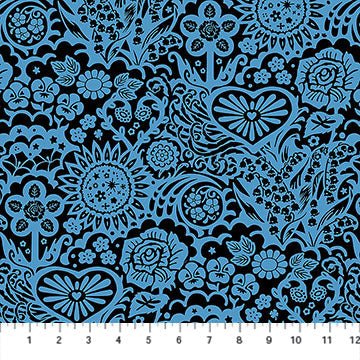Big Heaven Blue Jeans Yesterday Cotton 44"/45" Fabric Per Yard - Choice FabricsAMT157-62L