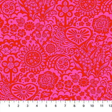 Big Heaven Valentine Yesterday Cotton 44"/45" Fabric Per Yard - Choice FabricsAMT157-24C