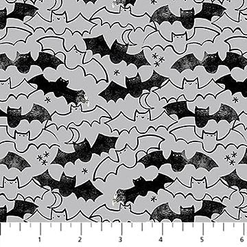 Black Bats Sweet Treats 44"/45" Cotton Fabric Per Yard - Choice Fabrics91261-99