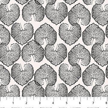 Black Leafy Ink and Earth Cotton 44"/45" Fabric Per Yard - Choice Fabrics91225-99