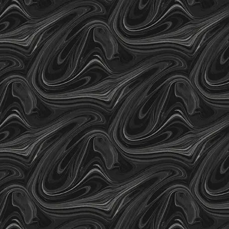 Black Marble Virtuoso Cotton 44"/45" Fabric Per Yard - Choice Fabrics2600-31429-J