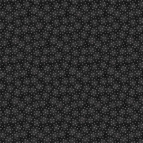 Black Starlet Cotton Wideback Fabric per yard - Choice Fabrics108STARLET-2315-99