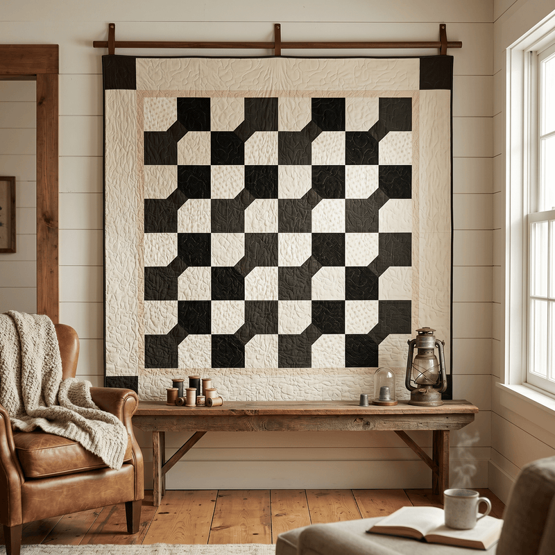 Black Tie Affair - Quilt Kit - Choice FabricsFE-81114-001