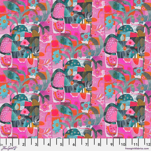 Blocks Pink Colori Cotton 44"/45" Fabric Per Yard - Choice FabricsPWES035.PINK