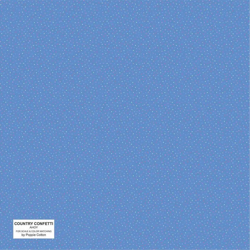 Blue Ahoy Cotton 44"/45" Fabric Per Yard - Choice FabricsCC-20221