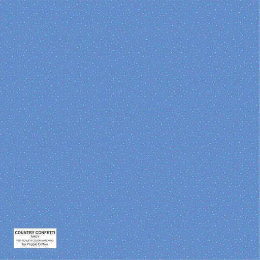 Blue Ahoy Cotton 44"/45" Fabric Per Yard - Choice FabricsCC-20221