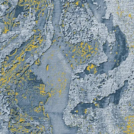 Blue Dried Clay Denim Cotton 44"/45" Fabric Per Yard - Choice Fabrics16475M-57
