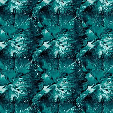 Blue Green Teal Texture Virtuoso Cotton 44"/45" Fabric Per Yard - Choice Fabrics2600-31431-Q