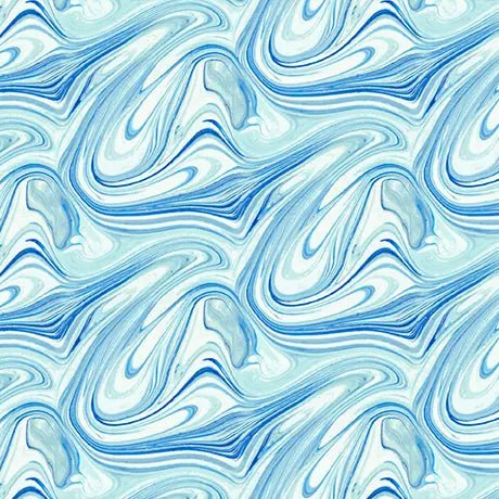 Blue Marble Virtuoso Cotton 44"/45" Fabric Per Yard - Choice Fabrics2600-31429-B