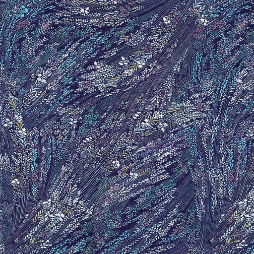 Blue Meadow Breeze Cotton Wideback Fabric per yard - Choice FabricsPNBMBRW-5795-B