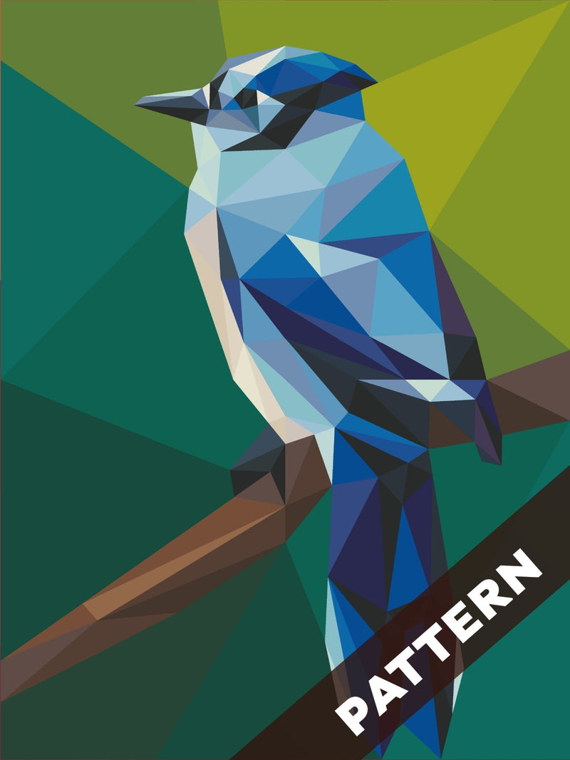 Blue Jay Mini Pattern (CONFETTI) - Choice FabricsPT063C