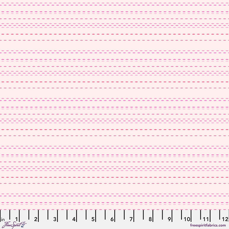 Blush Pic Stitch Cotton 44"/45" Fabric Per Yard - Choice FabricsPWFS054.BLUSH