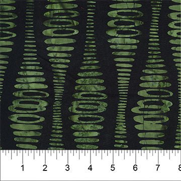 Bottle Green Ripple Stripe Abstract Bubble Pop 83702-99 Cotton 44/45 Fabric Per Yard - Choice Fabrics83702-99