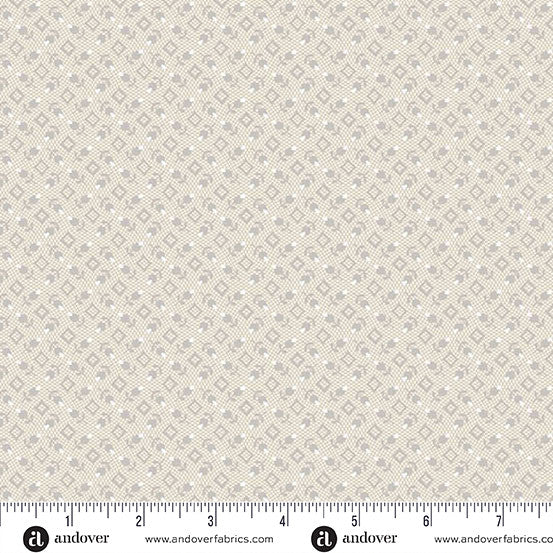 Bud Diamond Gray Nightfall 44"/45" Cotton Fabric Per Yard - Choice FabricsA-10207-C