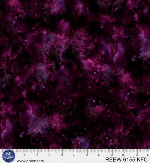 Burgundy / Wine Underwater Reef 108" REEW-6155-KFC Cotton Wideback Fabric Per Yard - Choice FabricsREEW-6155-KFC