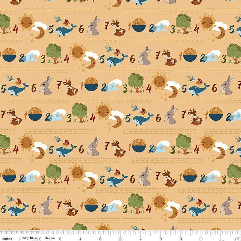 Created with Love - Seven Days - Sunshine (3-Yard Pack)